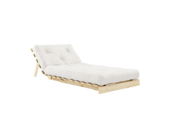 Roots 90 sovesofa med Ubehandlet stel og Natural Futon