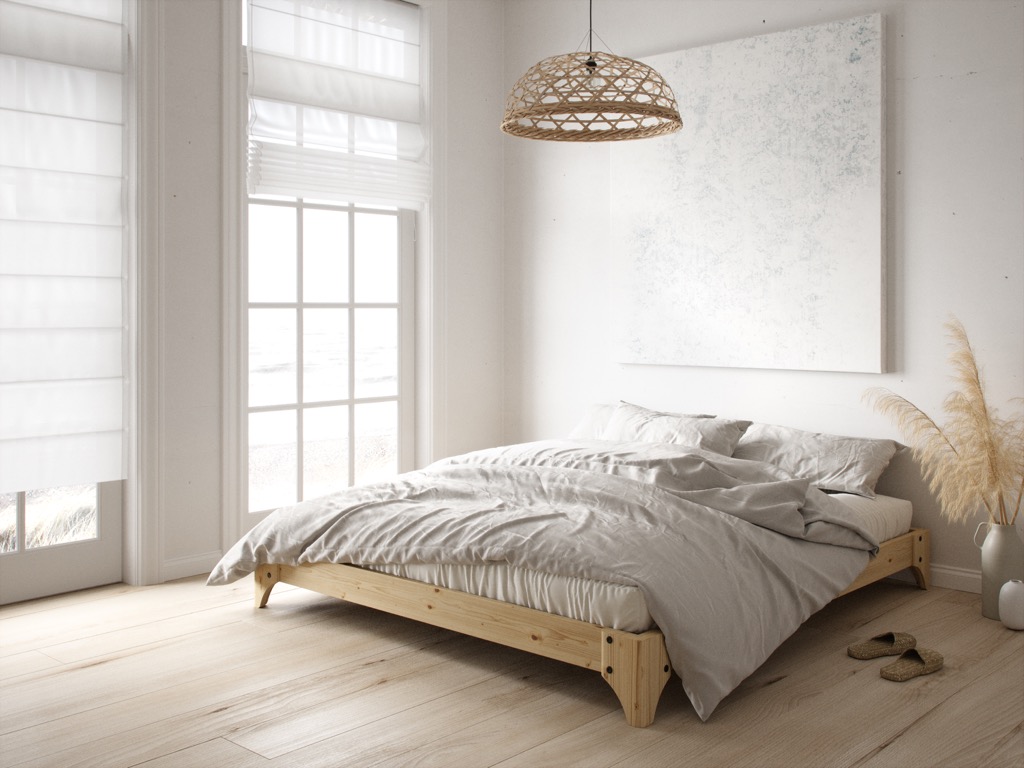 Elan sengeramme - natur 160x200