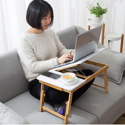 Computerbord/Breakfast table, ergonomisk og elegant - GRATIS FRAGT