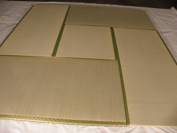 Tatami med luksuskantbånd