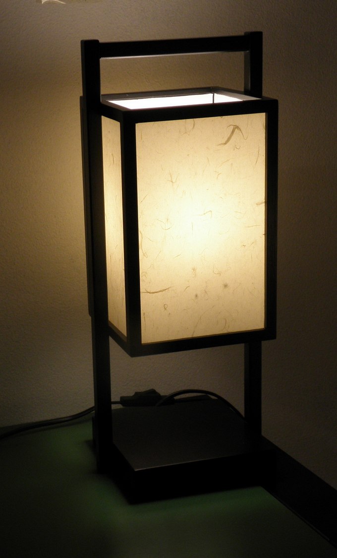 Bordlampe (6027), sort