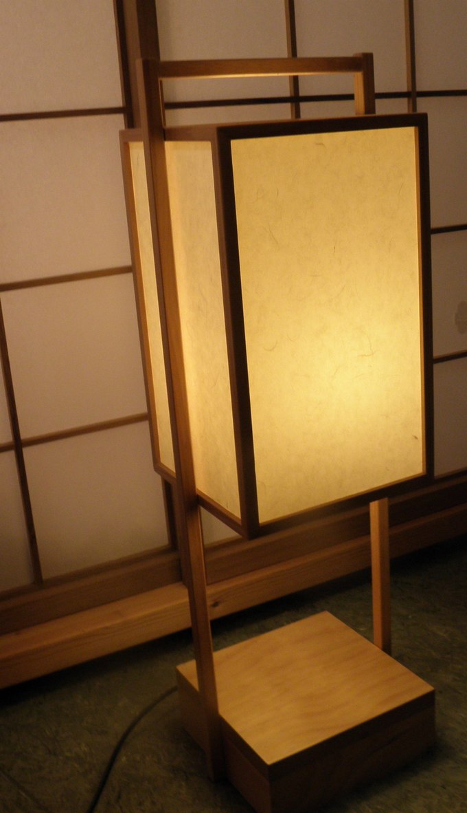 Gulvlampe (6026), natural