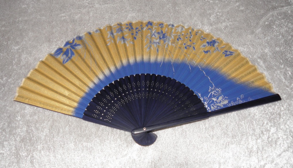 Vifte, japansk, flot motiv (J-33-850-33)