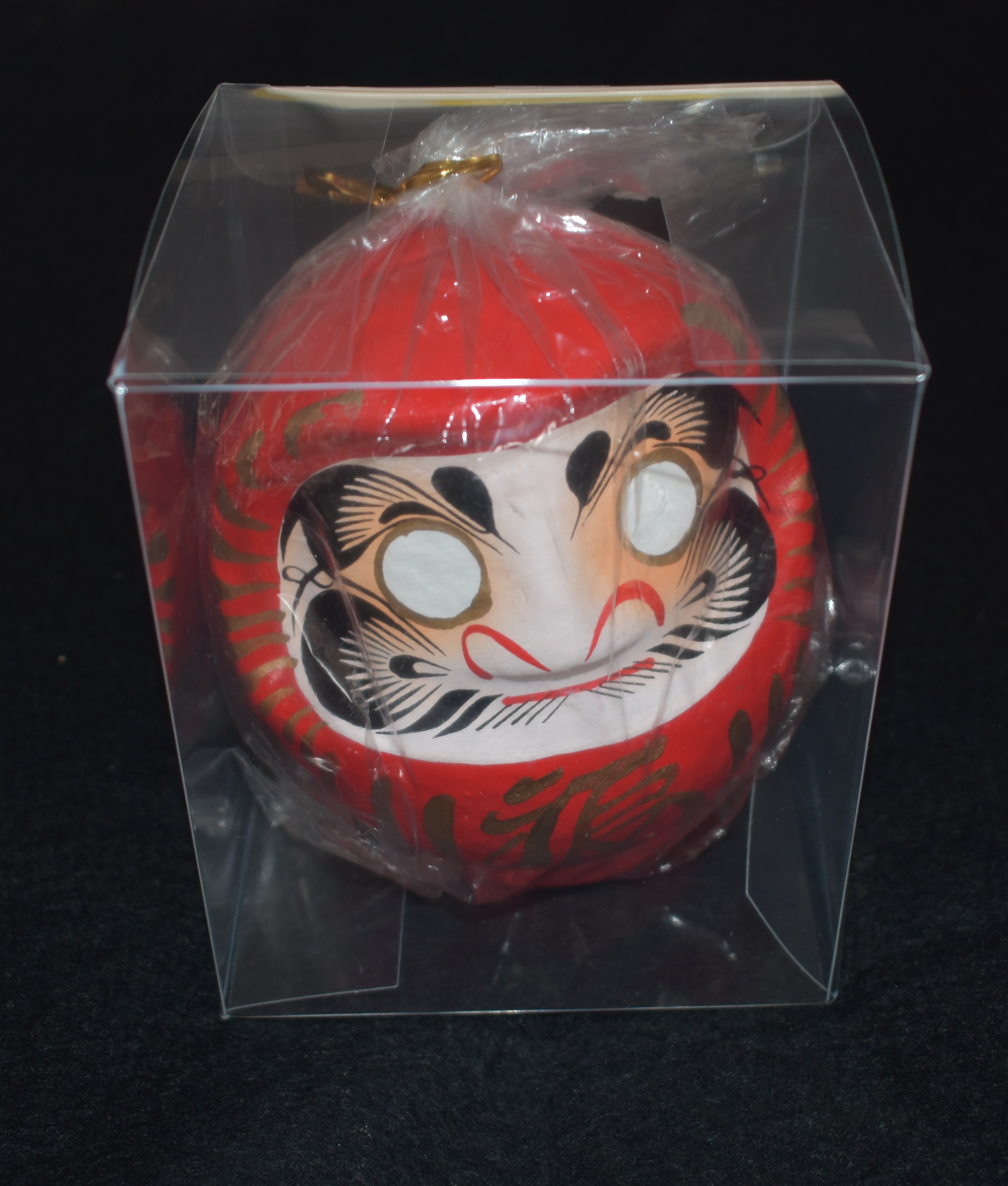 Daruma, 12 cm, incl. plasticbox