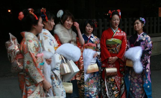 Coming of Age day in Japan, når unge er fyldt 20