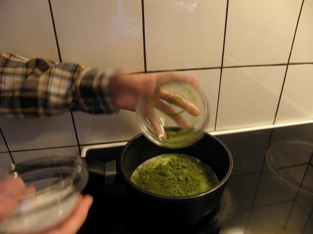 Healthy & tasty matcha dessert-8