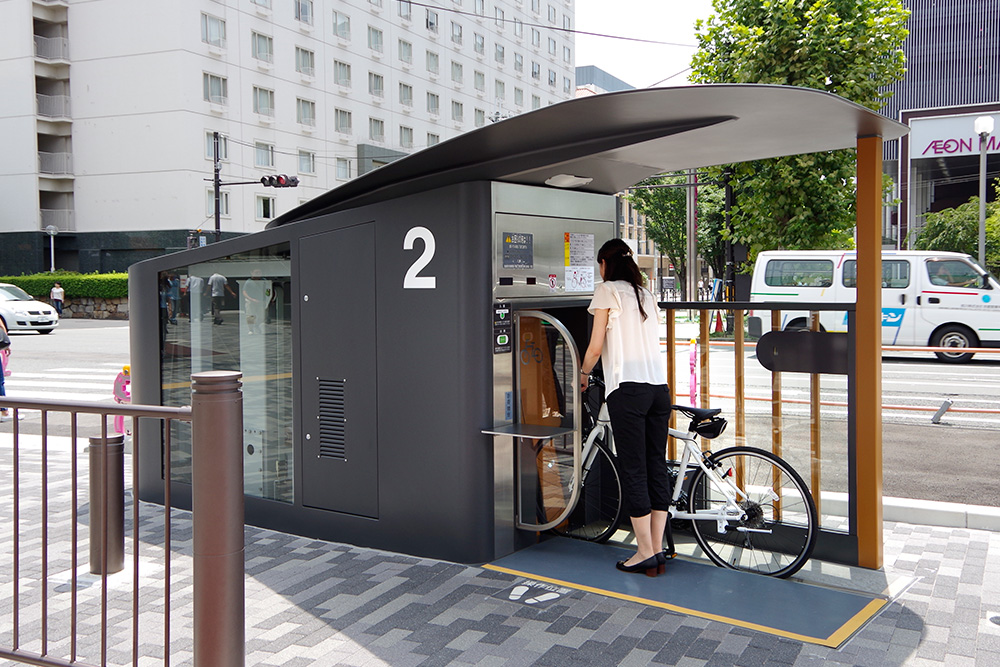 cycle-parking in Tokyo