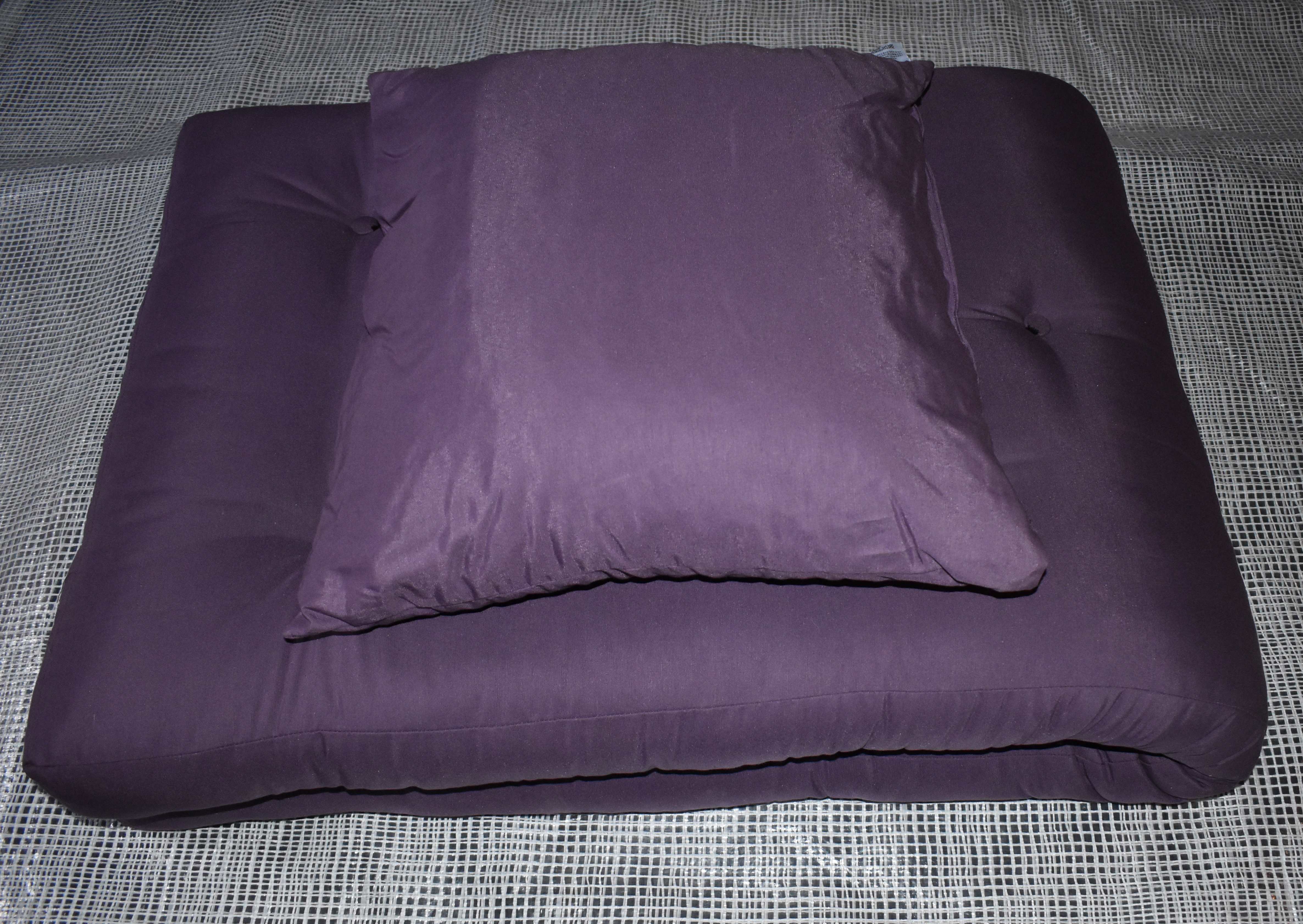 Futon + Pude sæt , Lilla